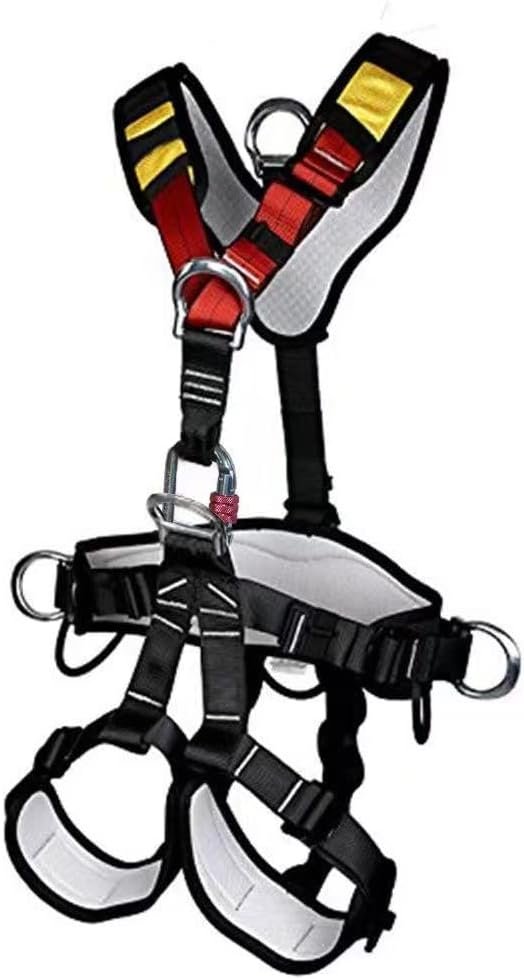 Climbing, Rock Climbing, Safety seat belt for Rappelling Fire Rescuing Tree Climbing Gear