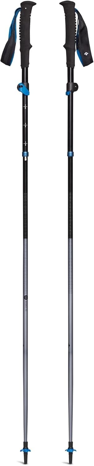 BLACK DIAMOND Distance Z Trekking Poles (Pair) | Ultralight | Foldable Z-Pole Design | Trail Running & Hiking Stability