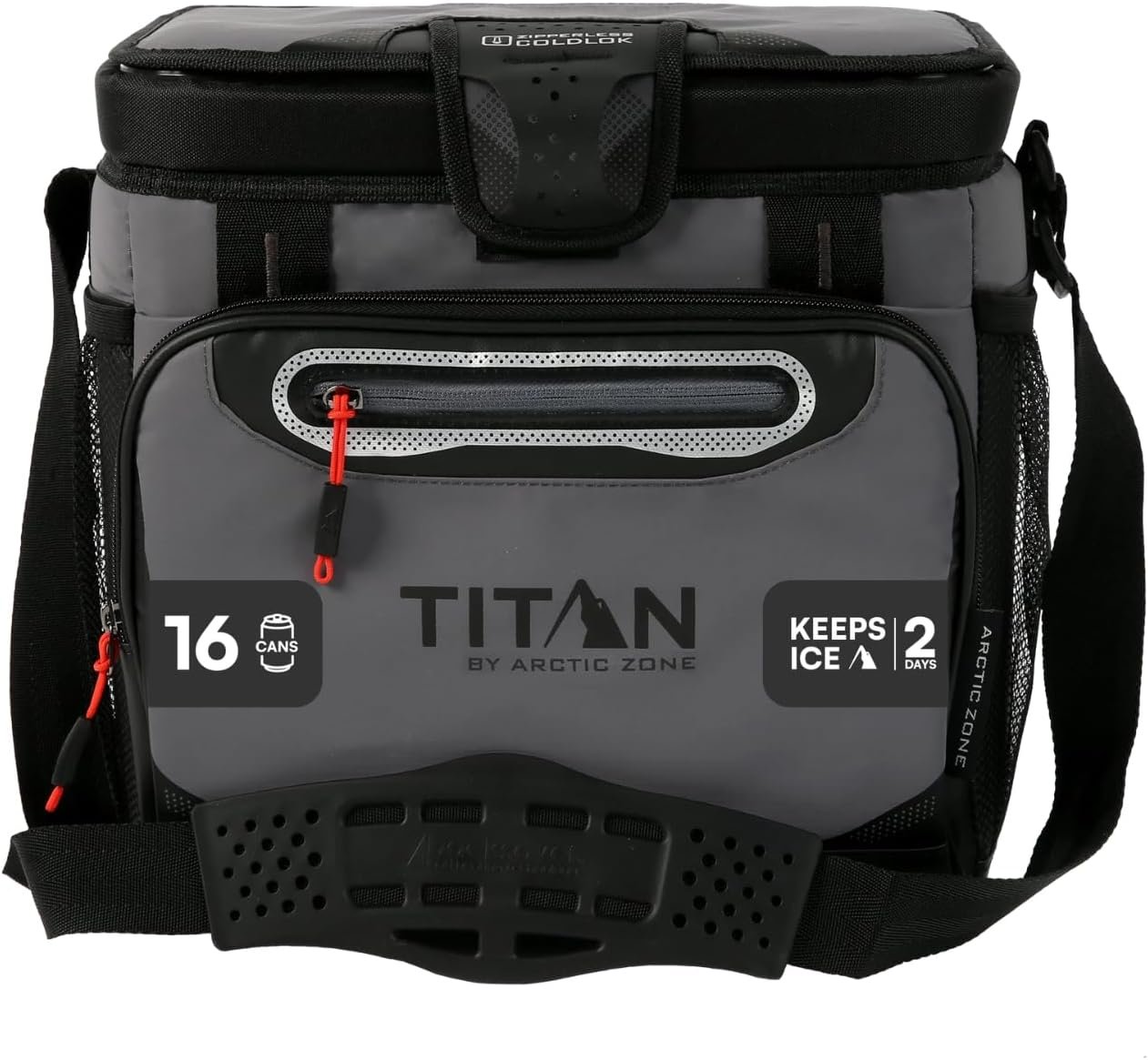 Titan by Arctic Zone Deep Freeze Cooler – Zipperless Hardbody Cooler – Deep Freeze Insulation, HardBody Liner, and SmartShelf