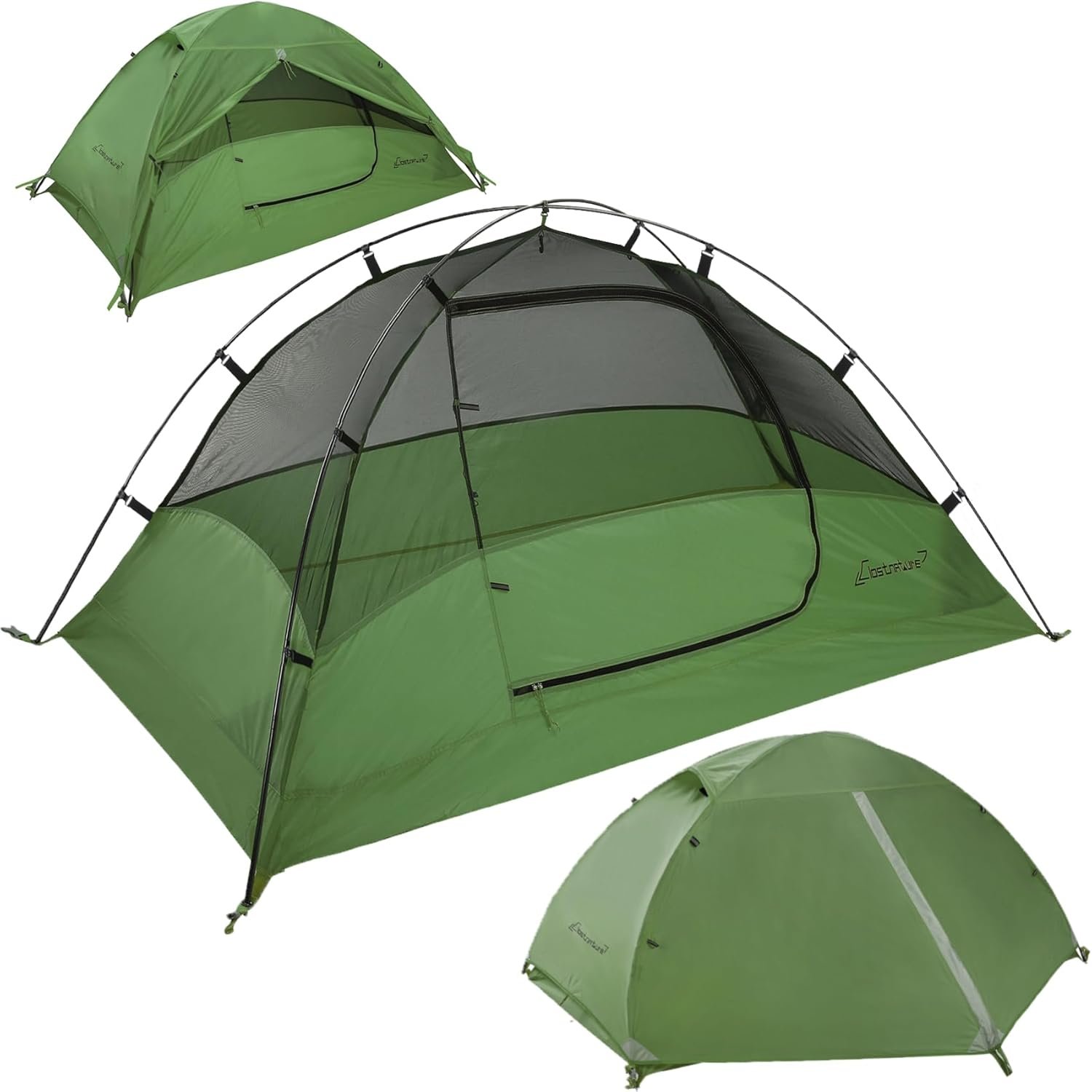 Clostnature Lightweight Tent for Backpacking – 1/2/3/4 Person Ultralight Backpacking Tent, Waterproof Easy Setup Camping Tent, Hiking Tent for Outdoor, Hiking and Mountaineering