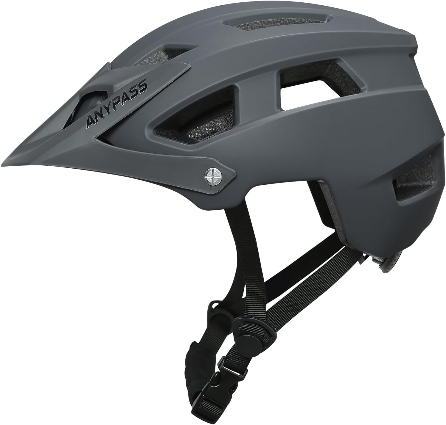 Mountain Bike Helmet Adult Men Women – Ultra Comfort, Super Lightweight Bicycle Helmets, MTB Cycling Gear Biking Accessories with Adjustable Fit & Removable Sun Visor