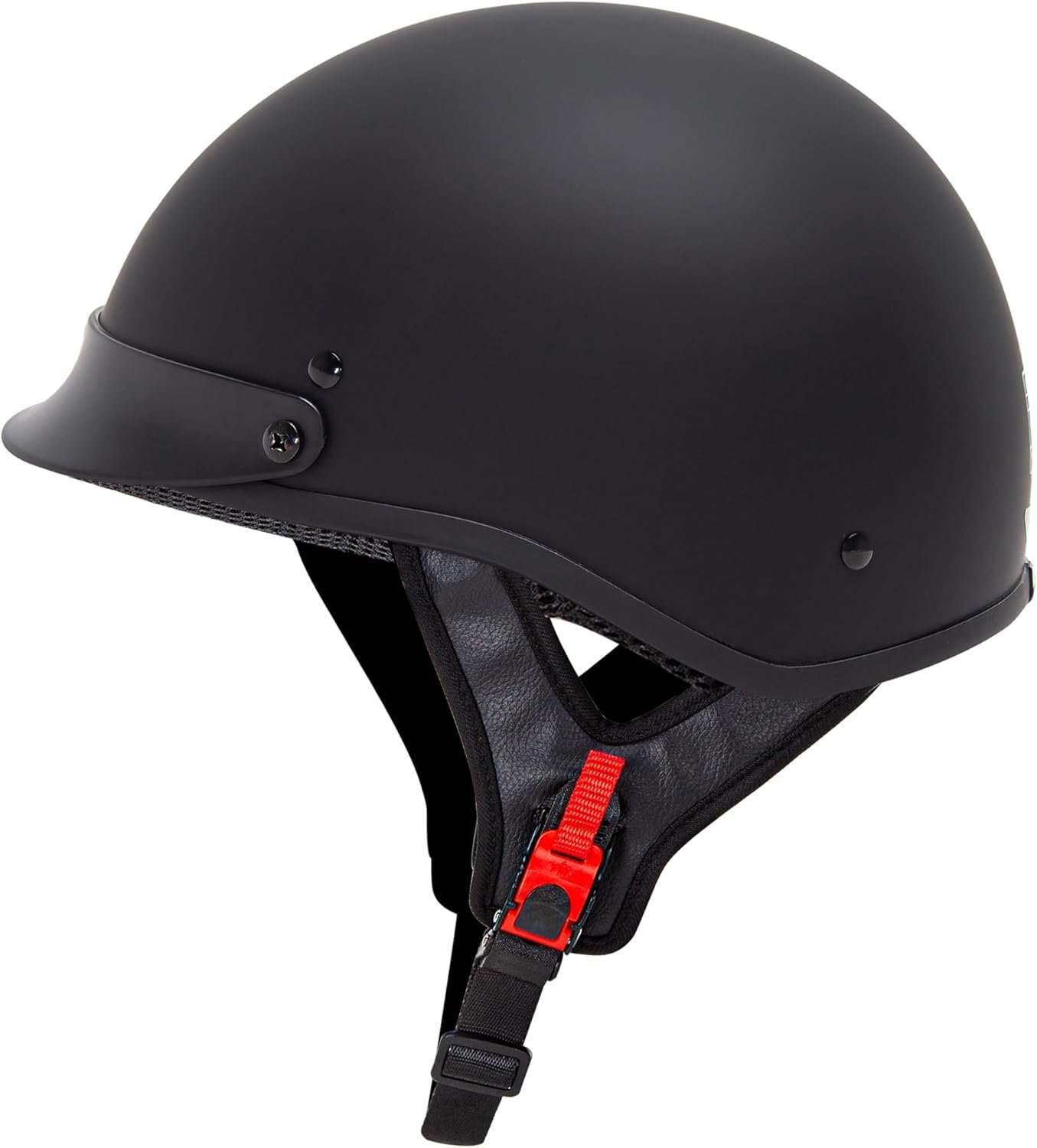 Cartman Cruiser Scooter Motorcycle Half Face Helmet,Matte Black Graphics, DOT Approved for Bike Scooter ATV UTV Chopper