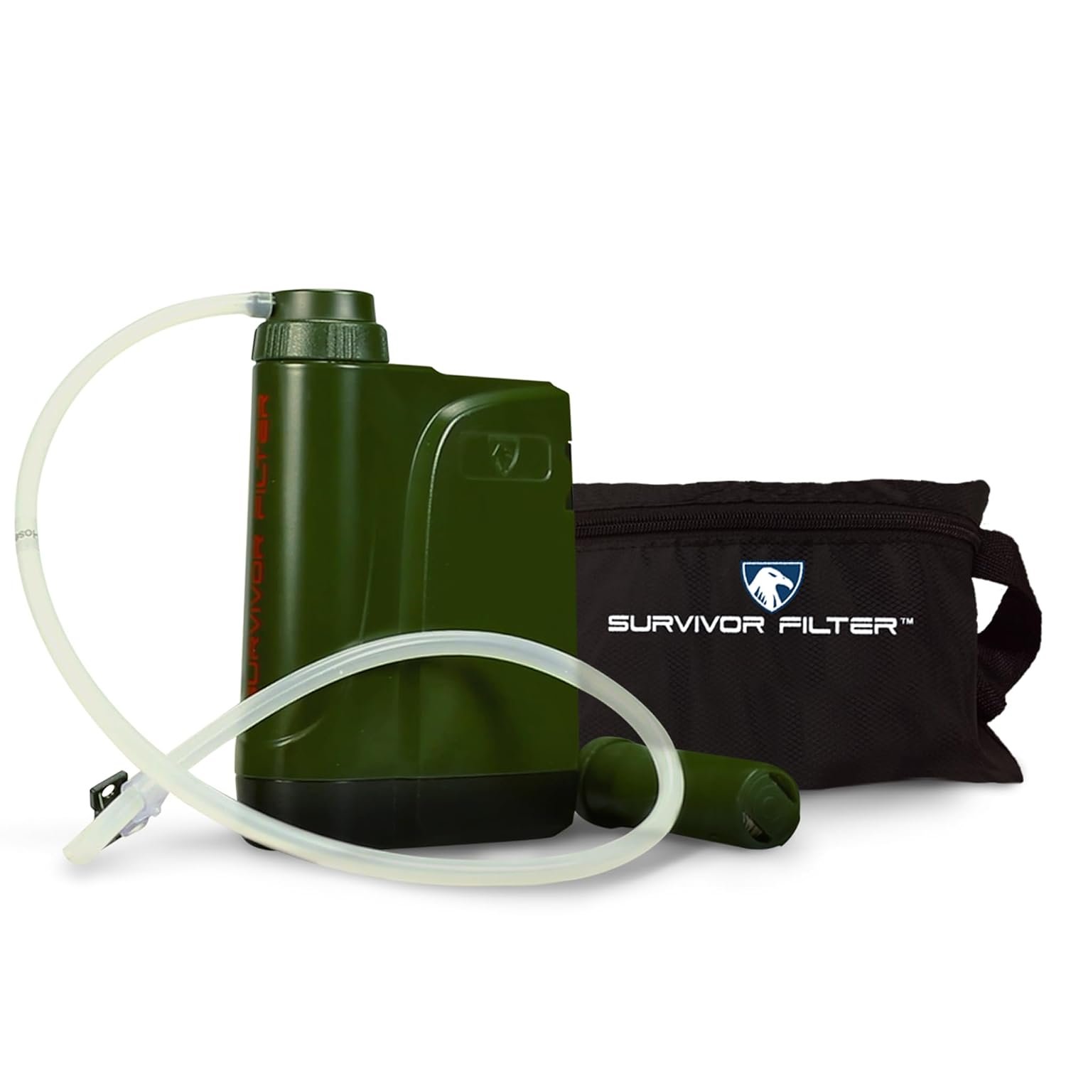 Survivor Filter PRO X – Electric Portable Camping Water Filter – Filters Bacteria, Parasite, Viral