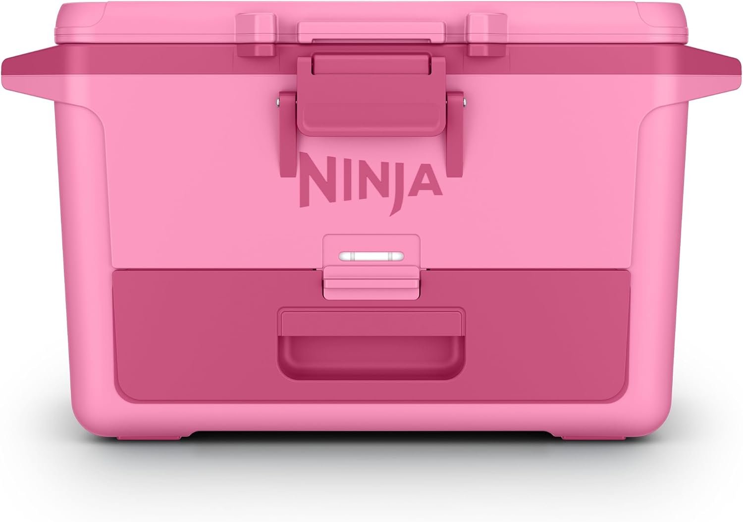 Ninja FrostVault 50qt Hard Cooler with Dry Zone | Integrated Fridge-Temp Dry Storage Drawer | Premium Heavy-Duty Insulated Cooler | Keeps Ice Cold for Days | Strawberry Rhubarb | FB151BP