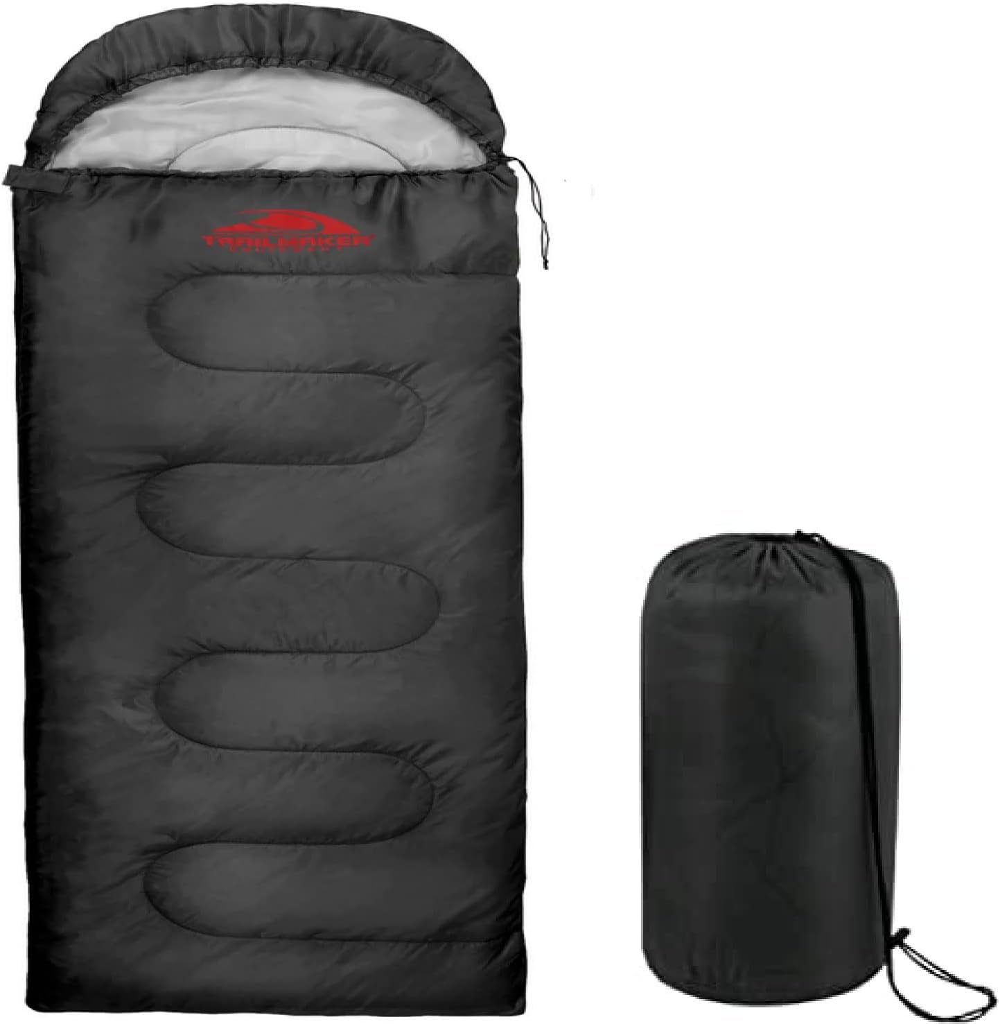 Cold Weather Sleeping Bag for Adults, Teens, Kids, Hooded Sleeping Bag with Compression Sack for Camping, Backpacking, Extreme Cold, Indoors or Outdoors