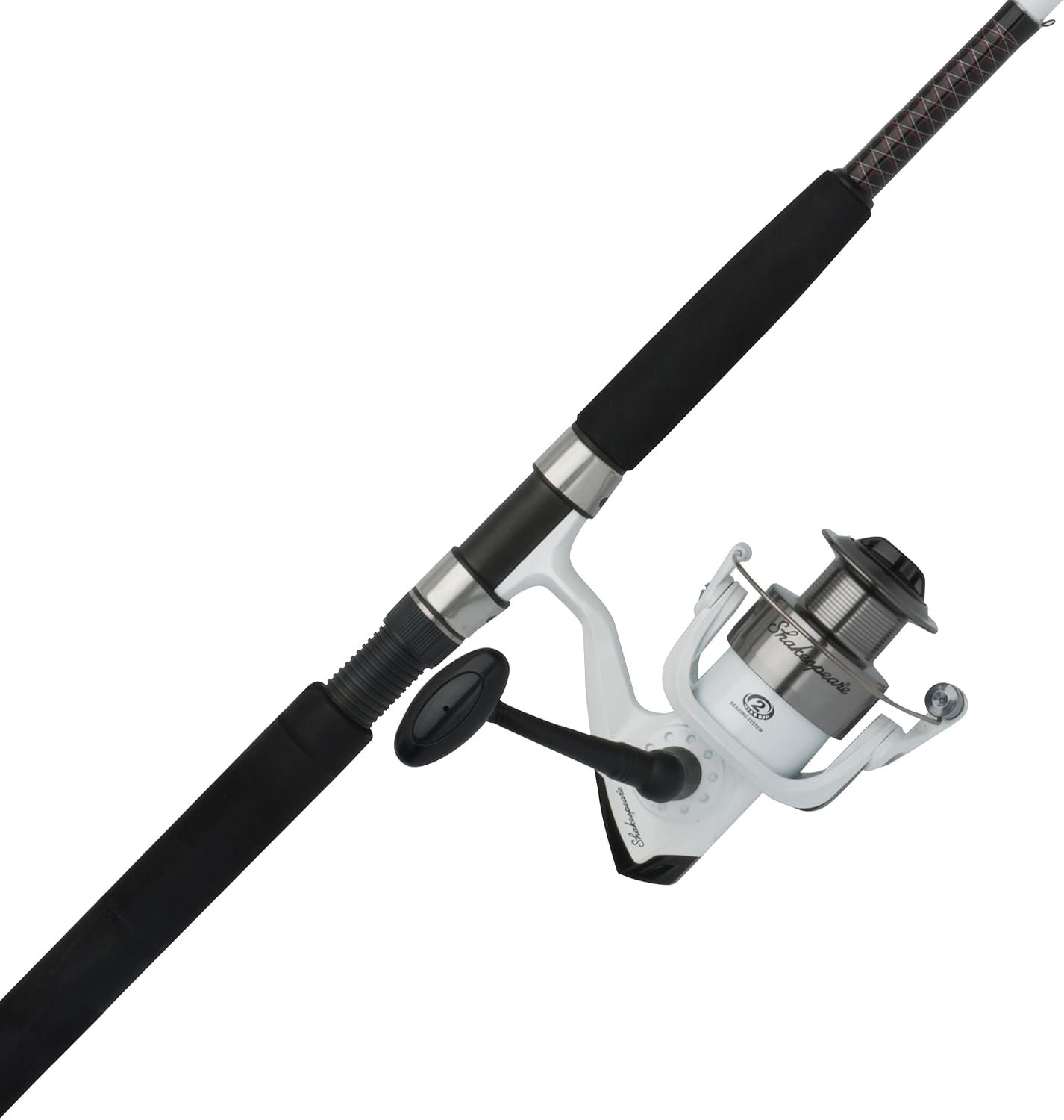Ugly Stik 7’ Catfish Spinning Fishing Rod and Reel Catfish Combo, Ugly Tech Construction with Clear Tip Design, 7’ 2-Piece Moderate Fast Action Rod