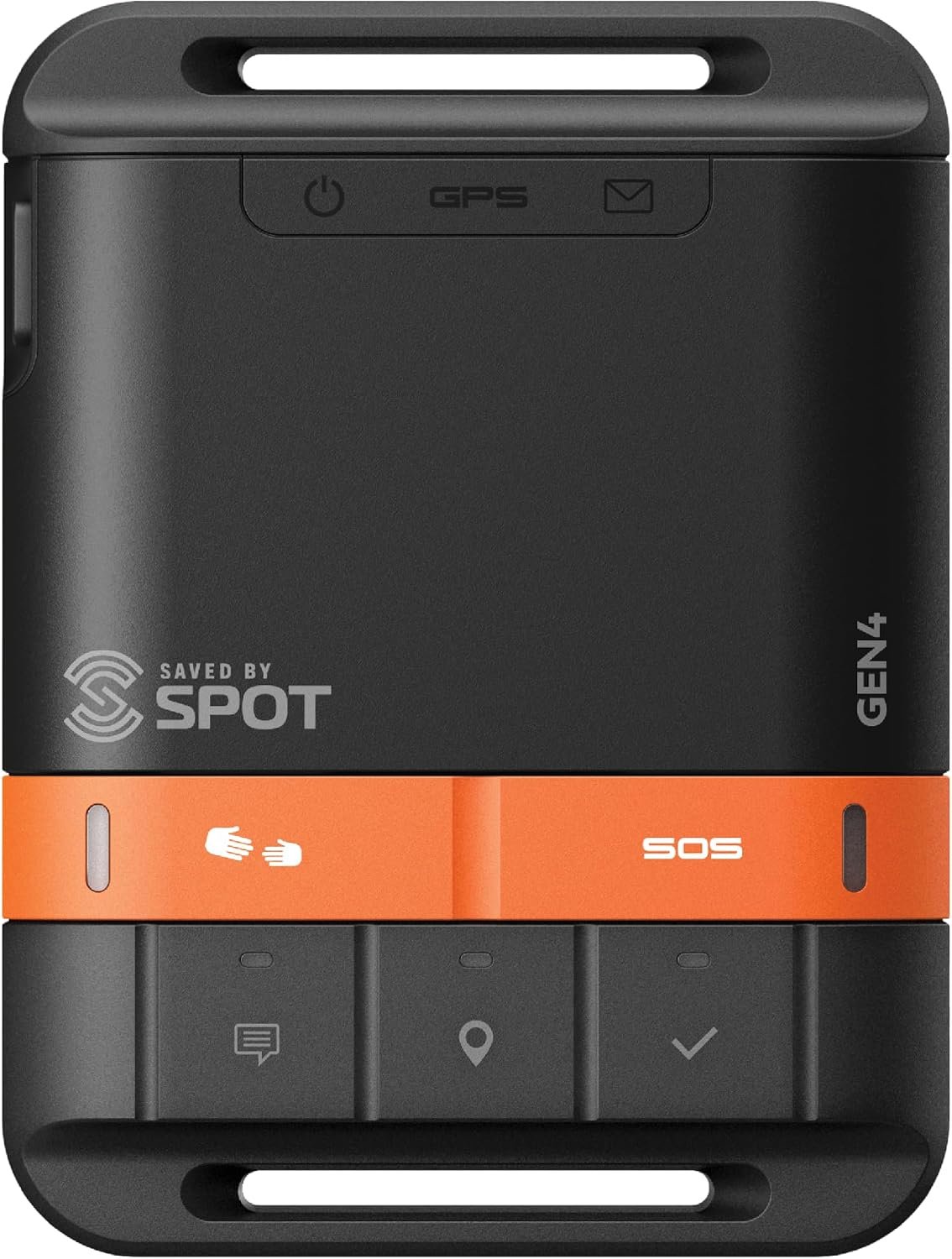 Spot Gen 4 Satellite GPS Messenger | Handheld Portable GPS Messenger for Hiking, Camping, Outdoor Activities | Globalstar Satellite Network Coverage | Subscription Required