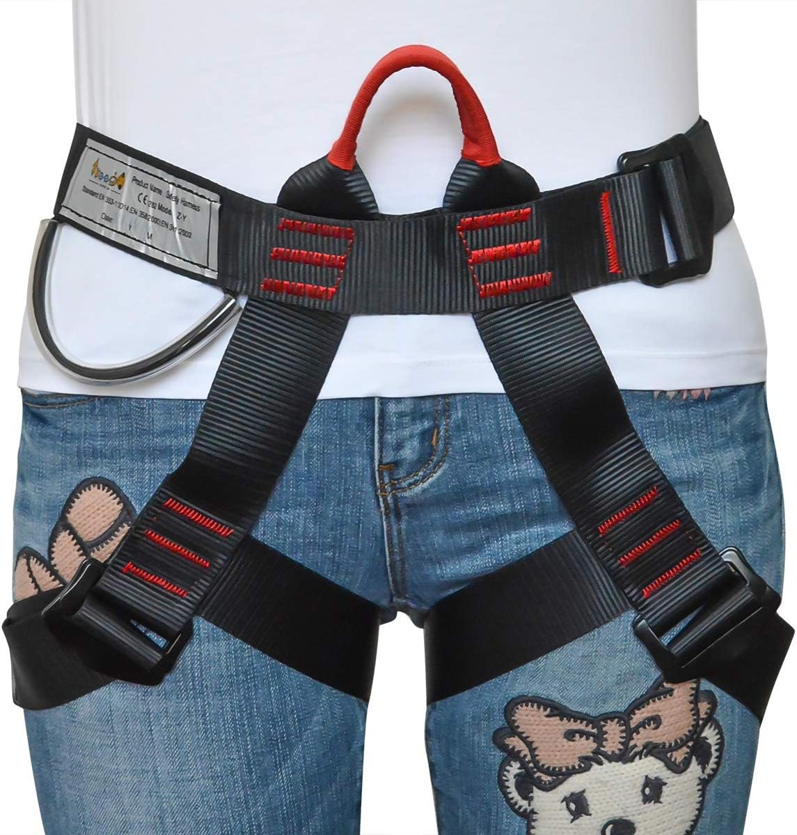 Climbing, Rock Climbing, Half Body for Rappelling Fire Rescuing Tree Climbing Gear