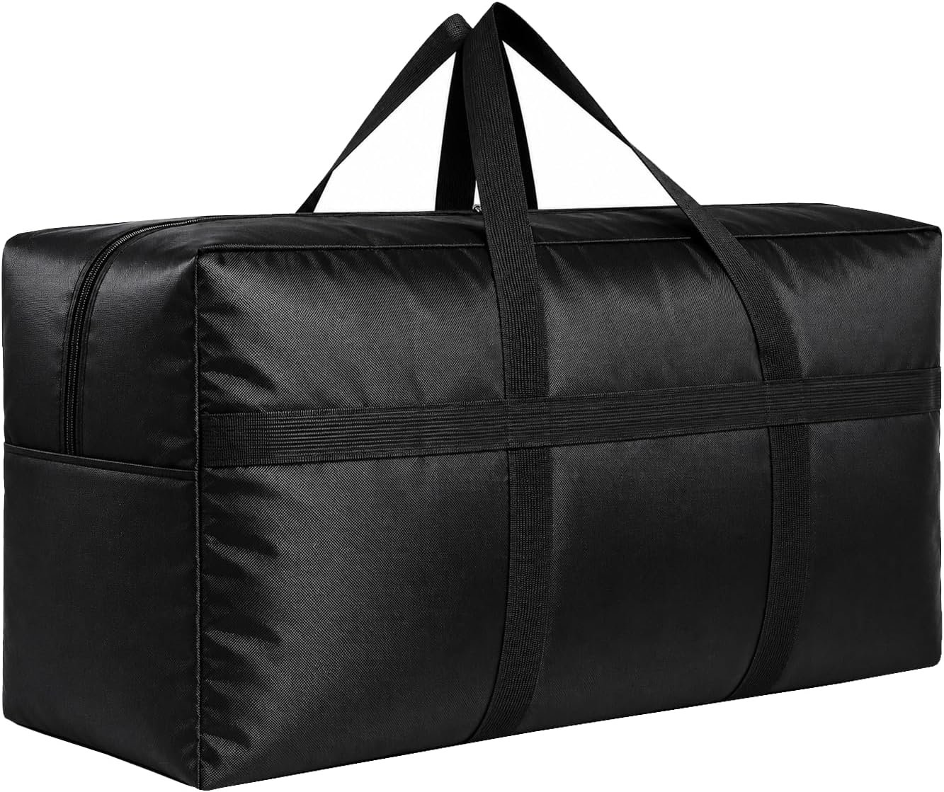 DoYiKe Extra Large Storage Duffle Bag with Zippers and Handles, Big Foldable Duffle Bag for Travel