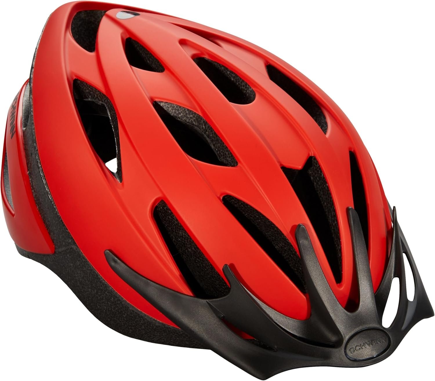 Schwinn Thrasher Helmet for Adults, Size 58-62 cm for Riders Ages 14+, Microshell, Adjustable Dial & Straps, Interior Padding, Air Vents, Visor, Adult Bike Helmet