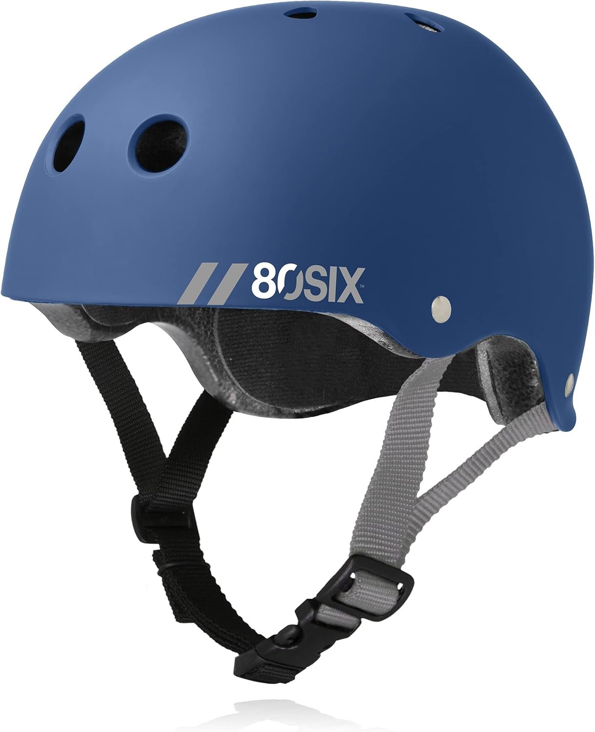80SIX Triple Certified Multisport Helmet – Ideal for Bike, Scooter, Skateboard, Roller Skate and Inline Skate