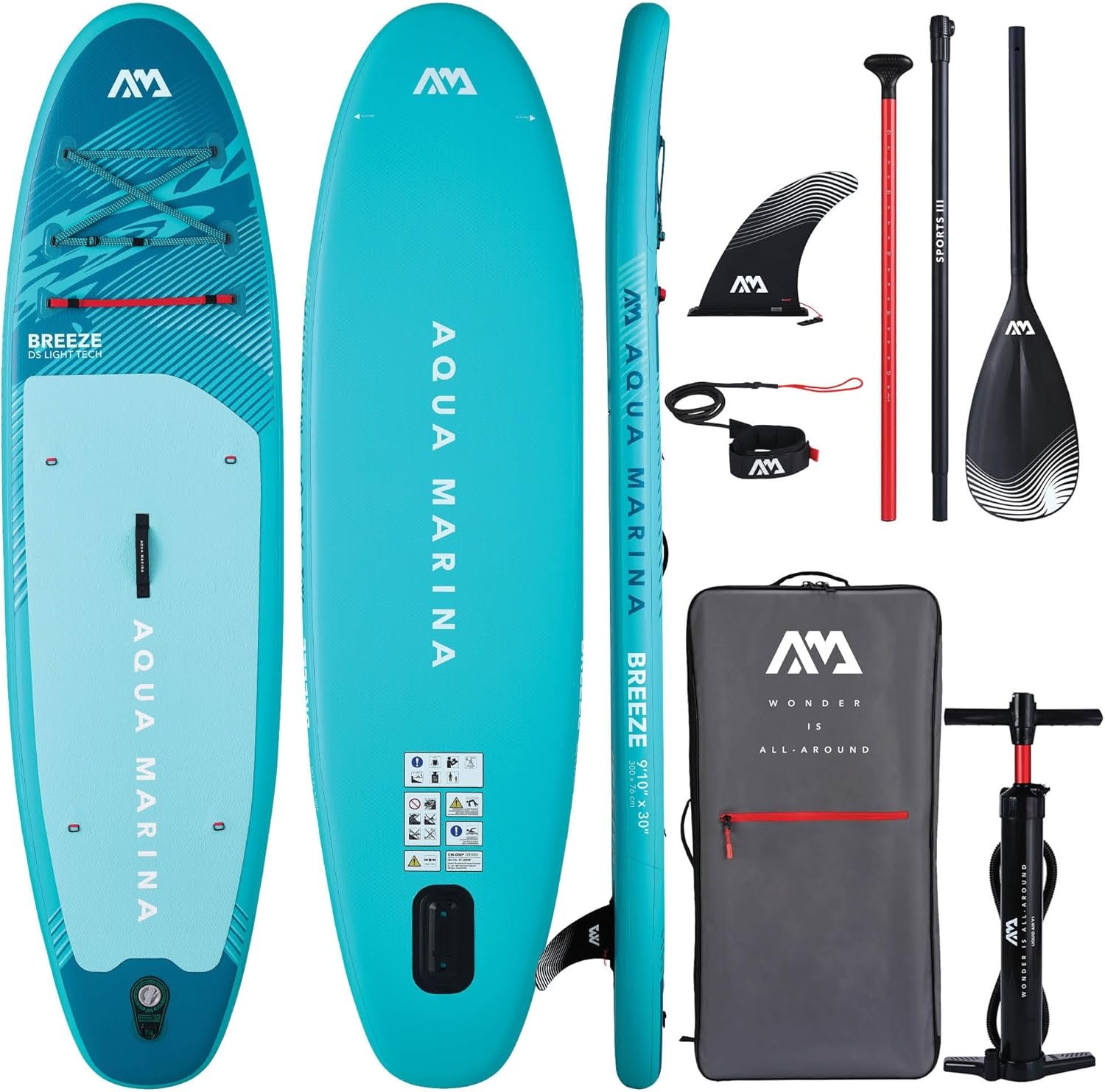 Breeze SUP BT-26BRP Inflatable Paddle