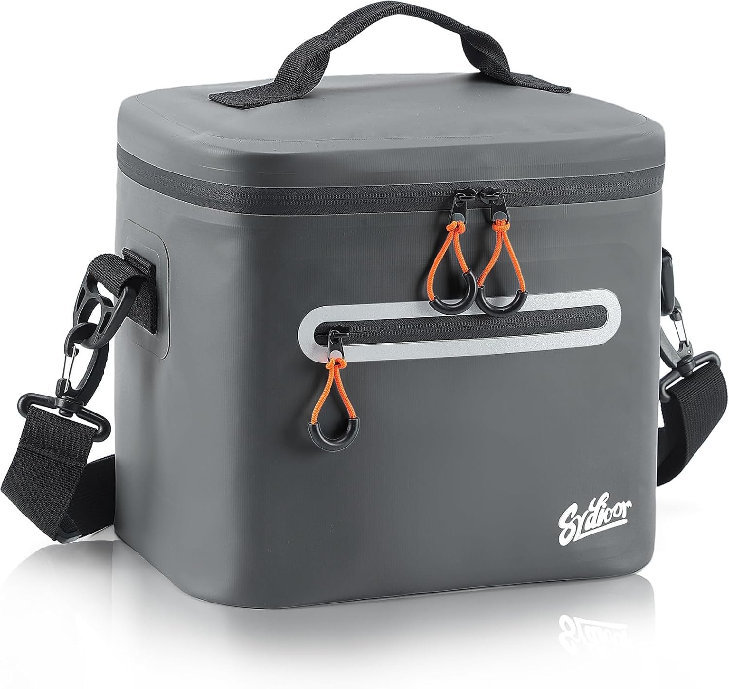 Soft-Sided Cooler Bag, 7/16/30 Can Insulated Lunch Box, Waterproof, Leak-Proof, Portable Lunch Bag for Work, Beach, Drink, Travel, Camping, Picnic