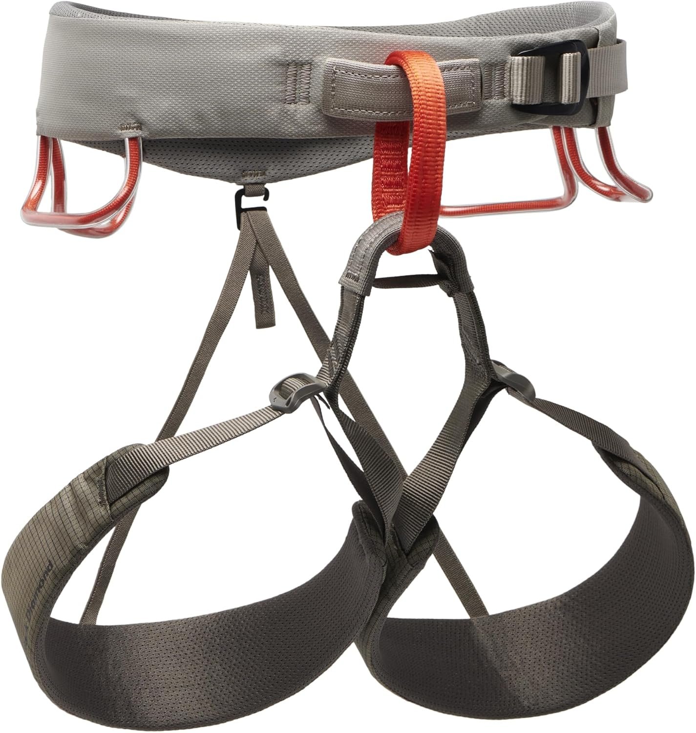 BLACK DIAMOND Men’s Momentum Rock Climbing Harness | Dual Core Construction | Adjustable Waist & Leg Loops