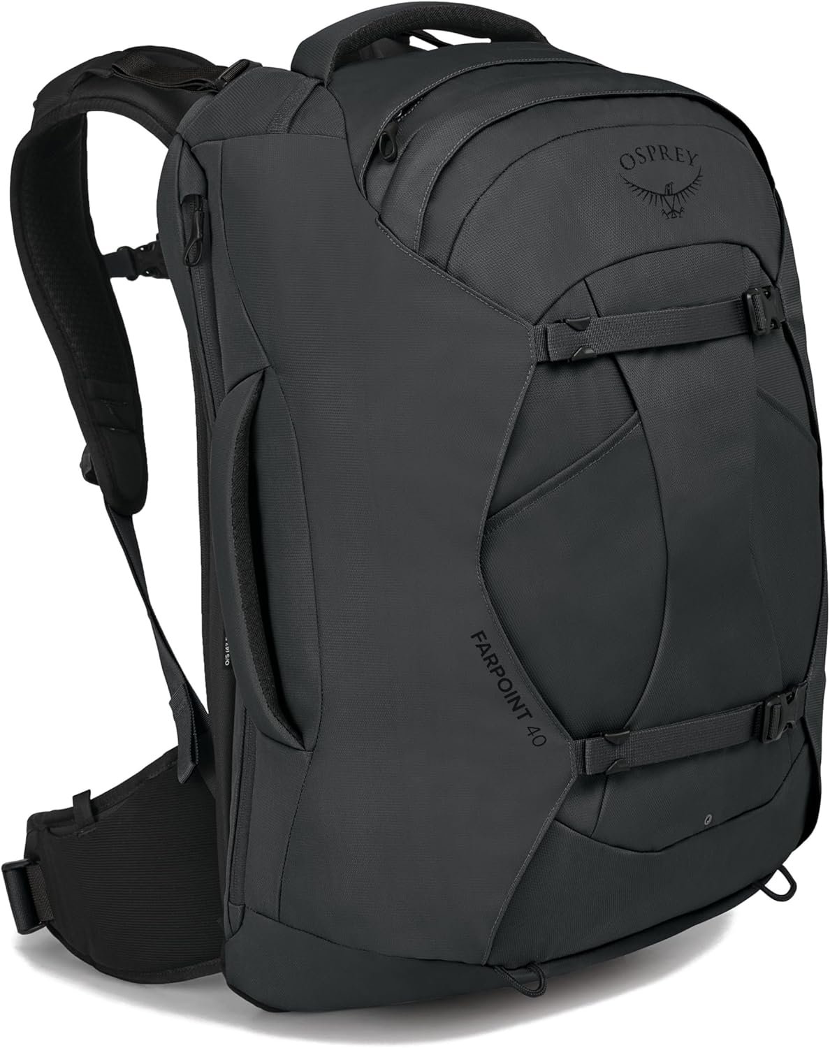 Osprey Farpoint 40L Men’s Travel Backpack, Tunnel Vision Grey