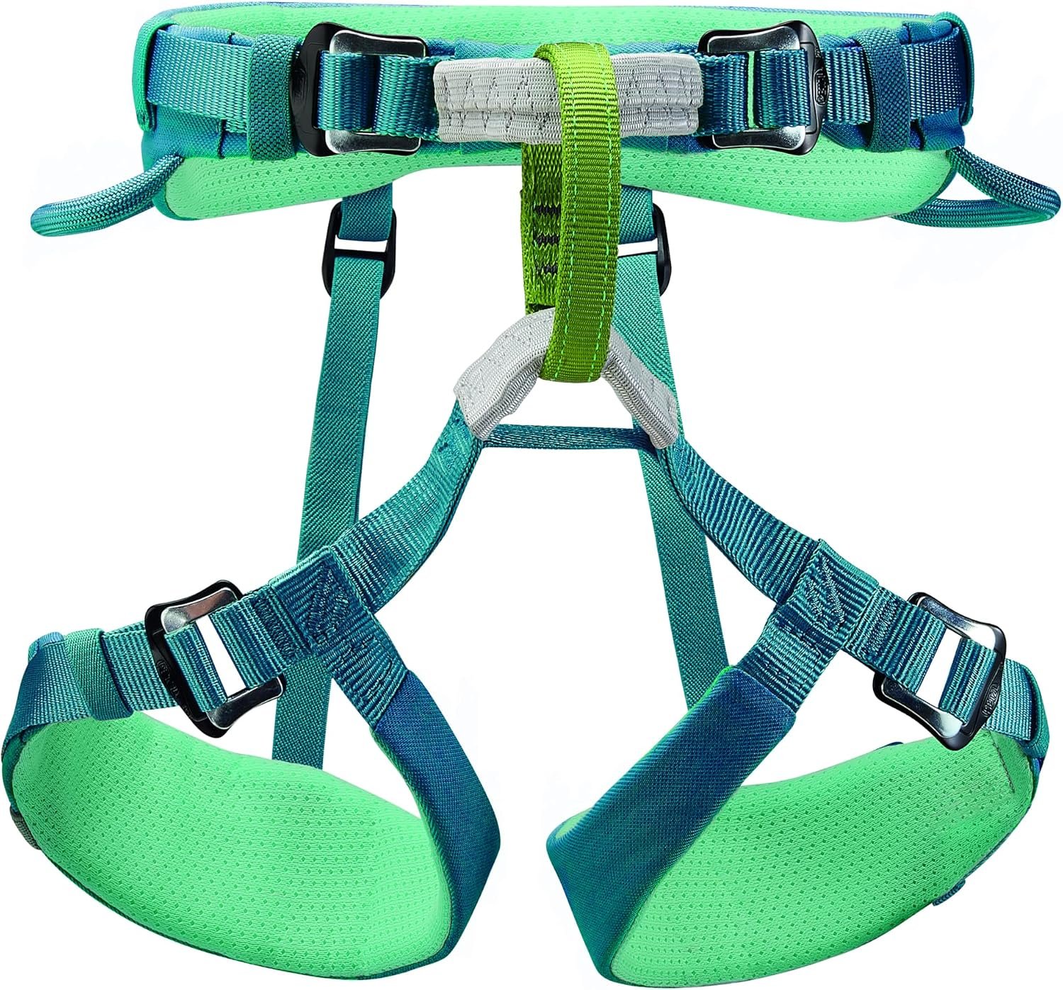 PETZL MACCHU Kids’ Climbing Harness – Adjustable Seat Harness for Children Less Than 40kg / 88 lbs