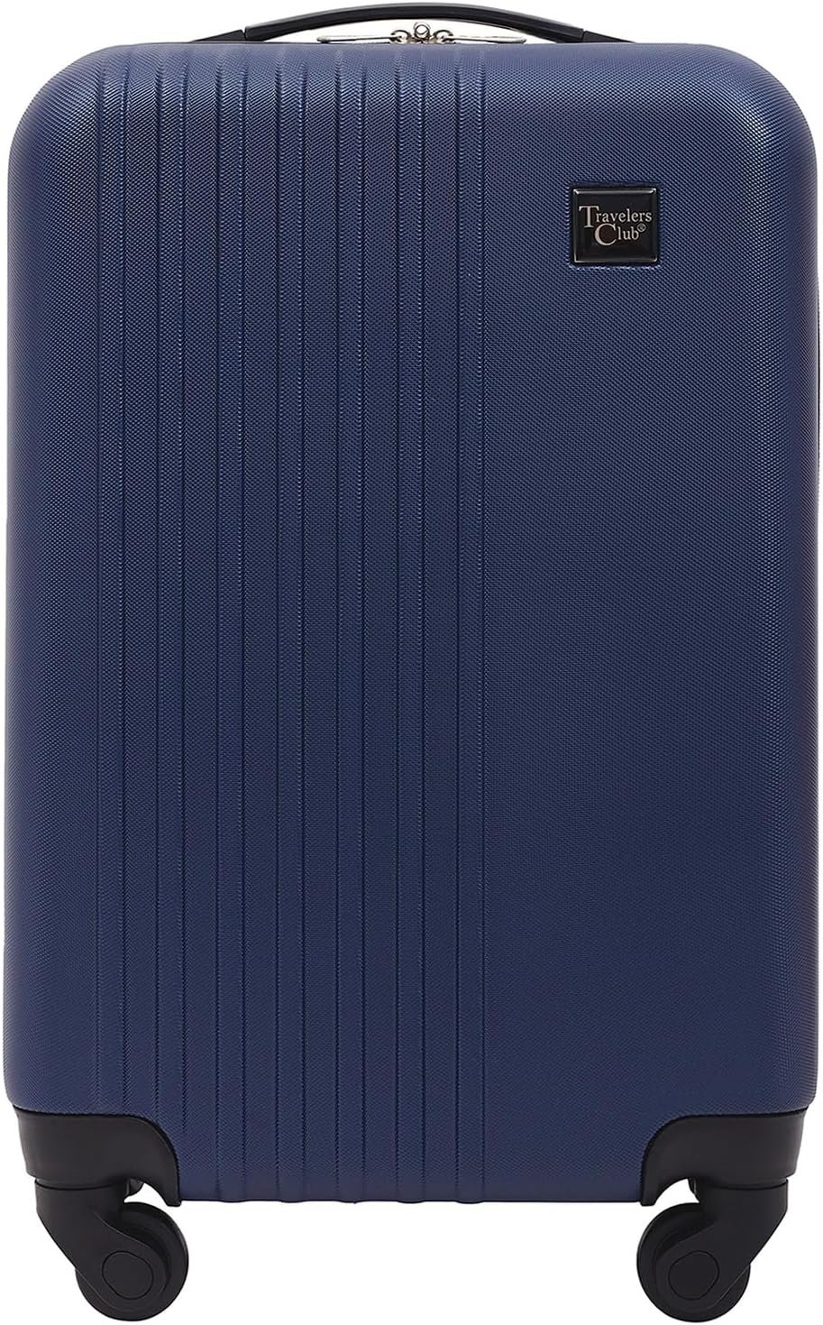 Travelers Club Cosmo Luggage, Navy Blue – 20 Inch, 20-Inch