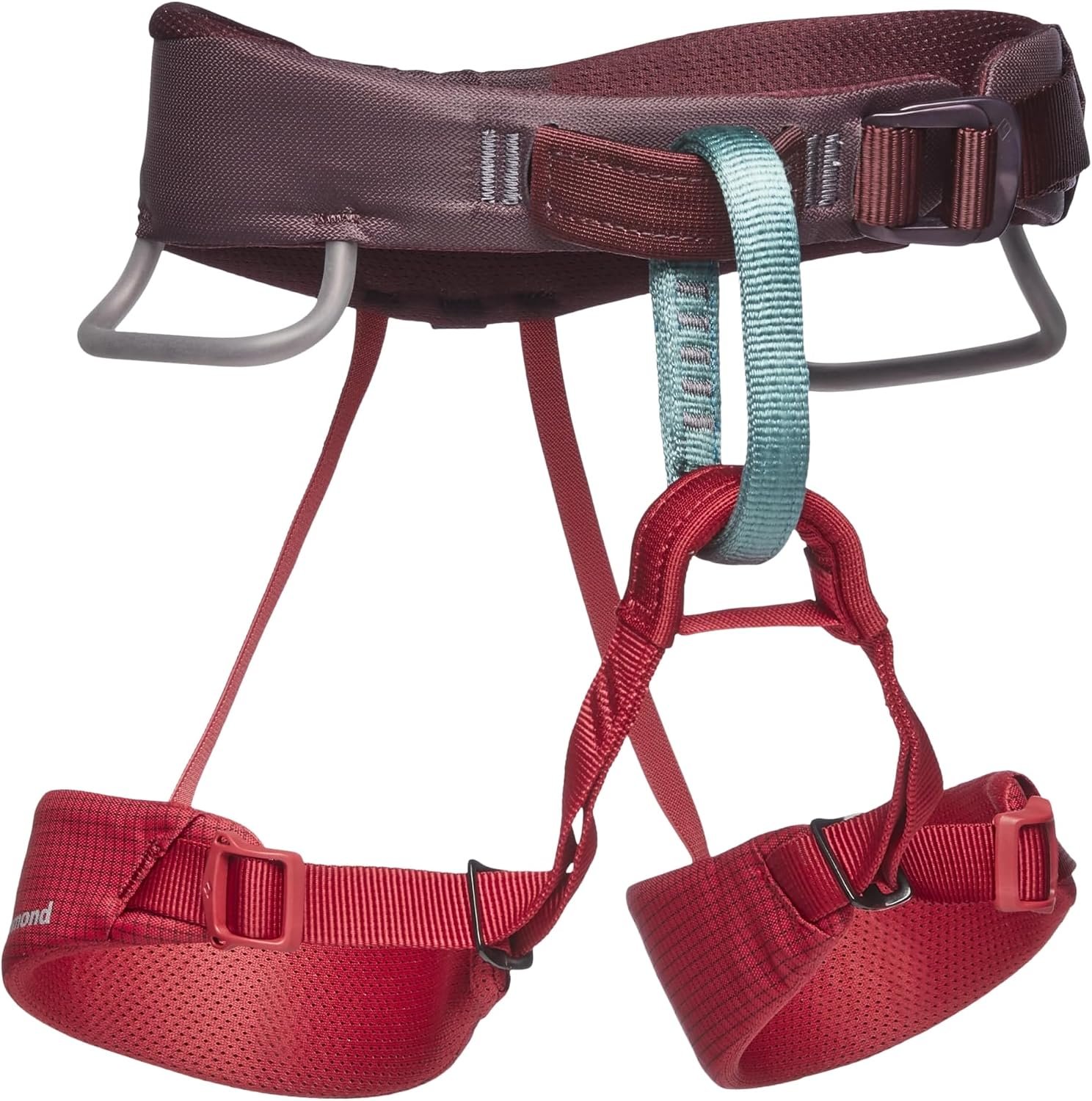 BLACK DIAMOND Kids’ Momentum Rock Climbing Harness | Adjustable Waist & Leg Loops | For Indoor & Outdoor Climbing