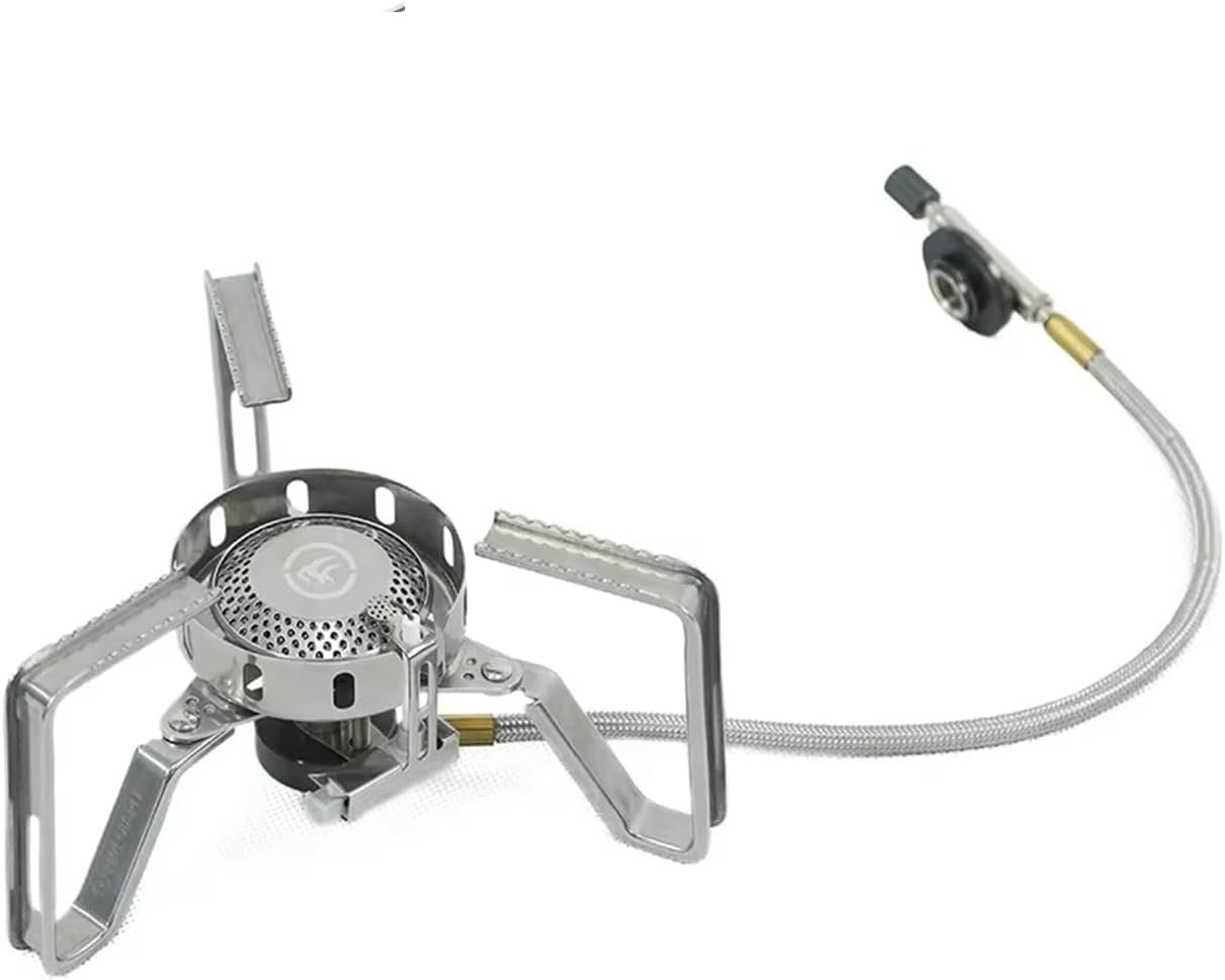 Fire-Maple FMS-125 PRO Gas Stove – Compact High-Powered Backpacking Stove with Wind-Resistant Flame, Stable Detachable Design, Electric Ignition – Lightweight & Durable for Camping & Hiking