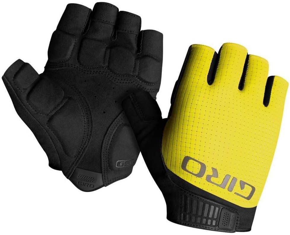 Giro Bravo II Gel S/F Gloves Short Finger HI-Yellow L