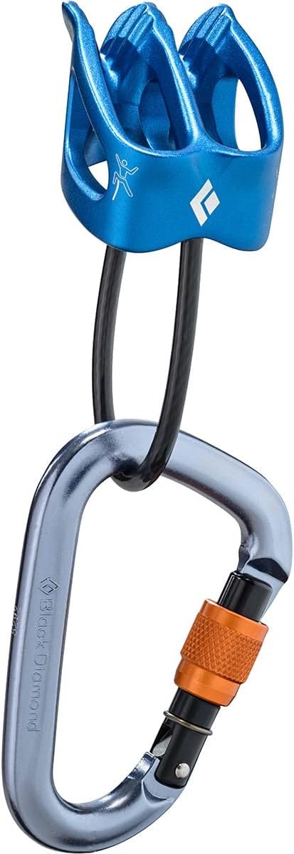 BLACK DIAMOND ATC Belay Rappel Device | Durable Aluminum, Easy-Handling Device for Sport & Gym Rock Climbing