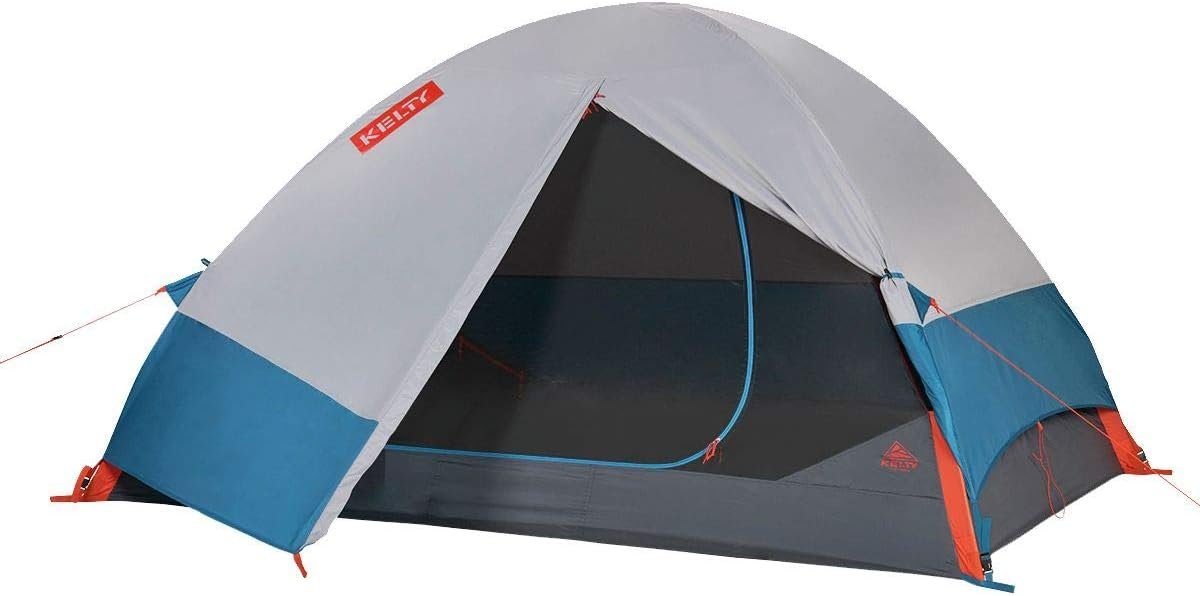 Kelty Late Start 4P – Lightweight Backpacking Tent with Quickcorners, Aluminum Pole Frame, Waterproof Polyester Fly, 4 Person Capacity