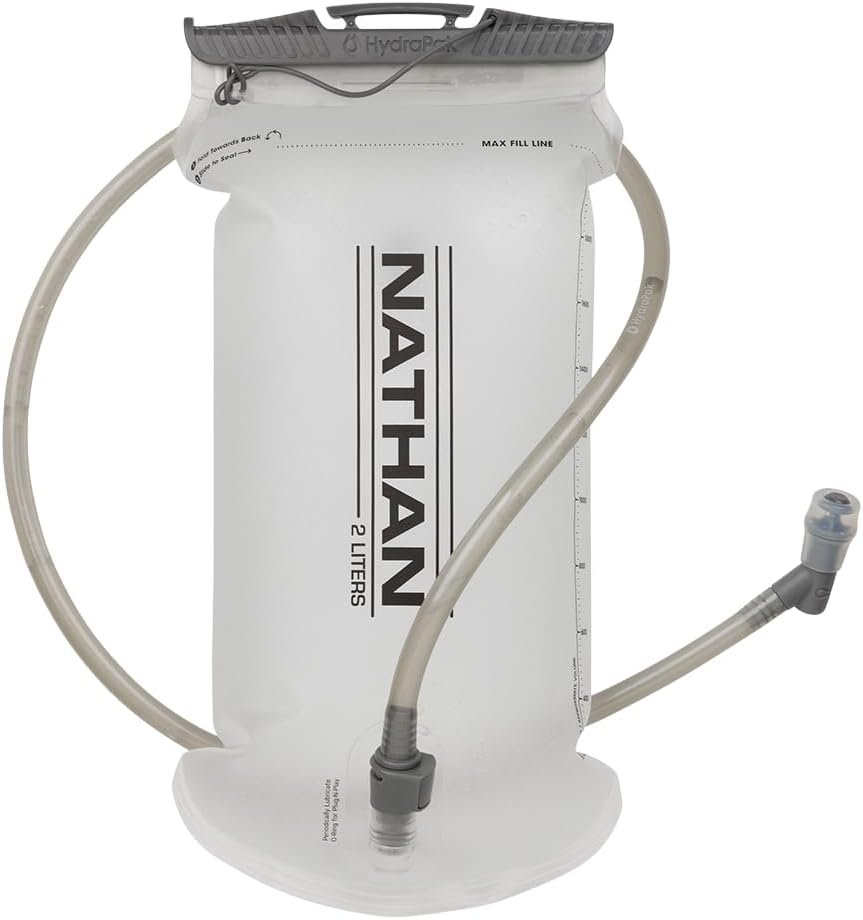 Nathan Hydration Bladder BPA Free, Water Bladder for Hiking Backpack, Hydration Backpack, Hydration Pack, Running, Walking, Obstacle Course Race, Cycling