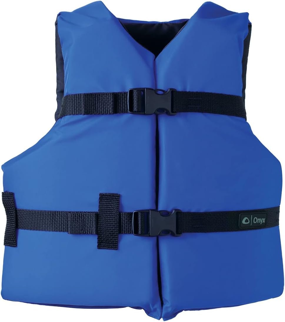 Onyx Youth Life Jacket – Coast Guard Approved, General Purpose Boating Vest for Kids, Safety Flotation Device