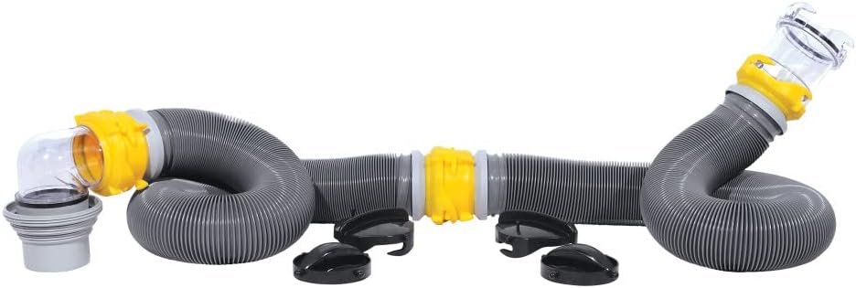 Camco 39659 Super Kit RV Sewer Hose Kit – 20′