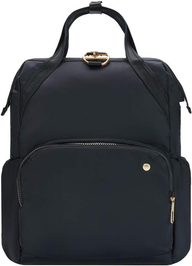 PacSafe Women’s Citysafe CX 17L Anti Theft Backpack-Fits 16 inch Laptop, Black, One Size