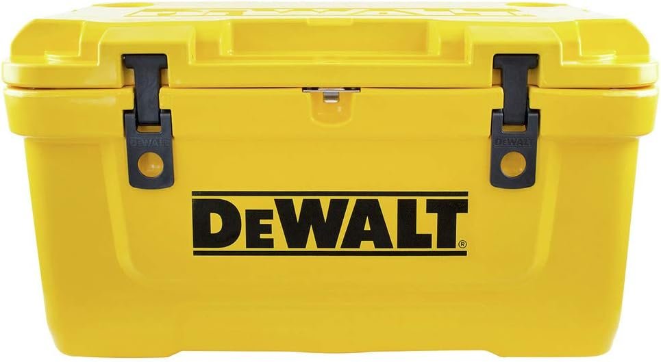DEWALT 65 Qt Roto Molded Cooler, Heavy Duty Ice Chest for Camping, Sports & Outdoor Activities