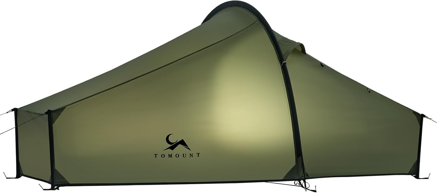 Ultralight 15D Nylon Tent Lightweight Backpacking Tent,Waterproof Windproof Tents for Climbing,Camping,Hiking,Trekking