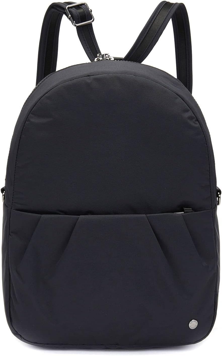 Pacsafe Citysafe CX Anti Theft Convertible Backpack – Fits 10″ Tablet, ECONYL Black