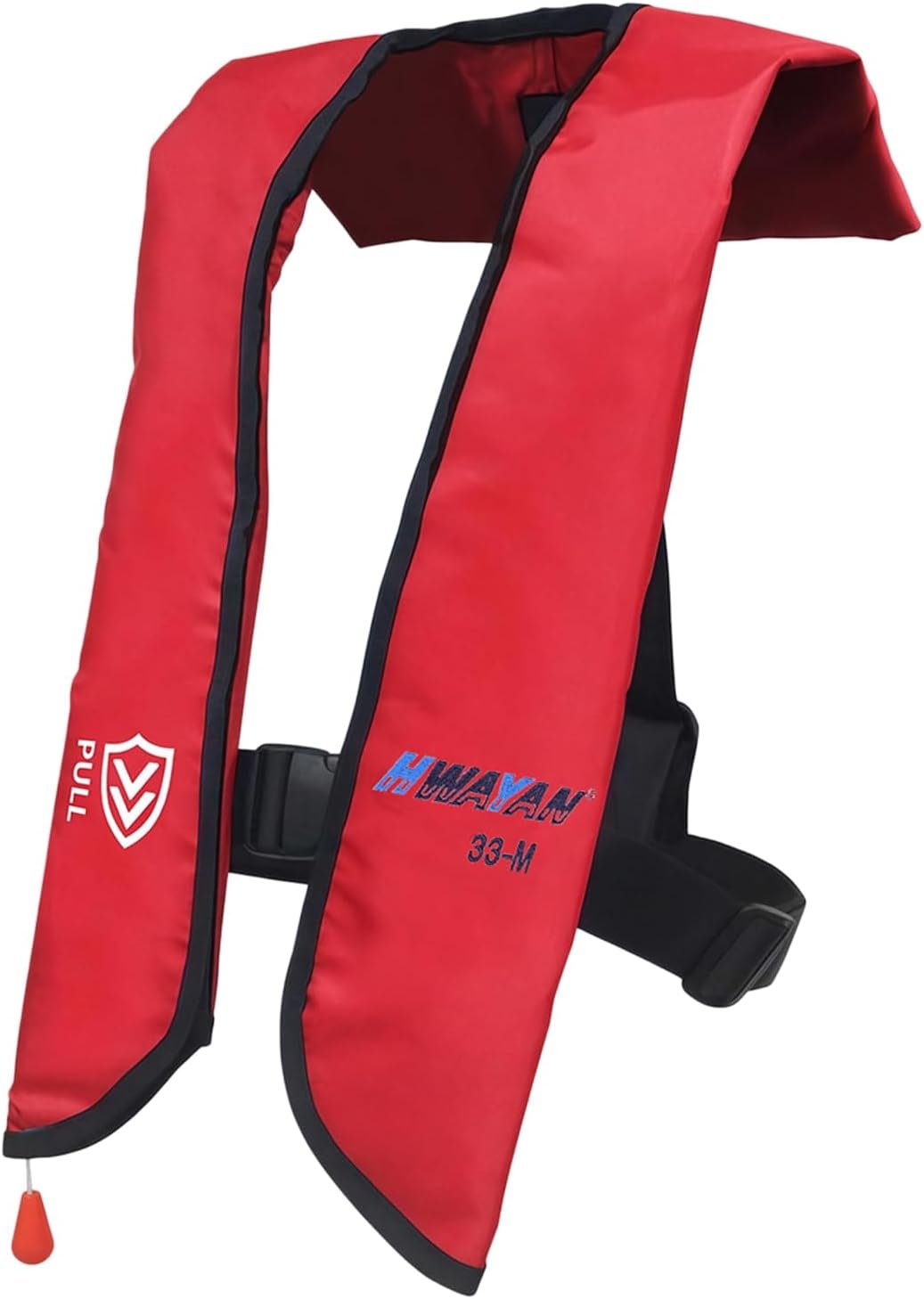 Manual Inflatable Life Jacket| Inflatable PFD Vest Adult| Life Vest for Adults| Outdoor Water Sports| Supports up to 330 lbs|33g of Carbon Dioxide Cylinder