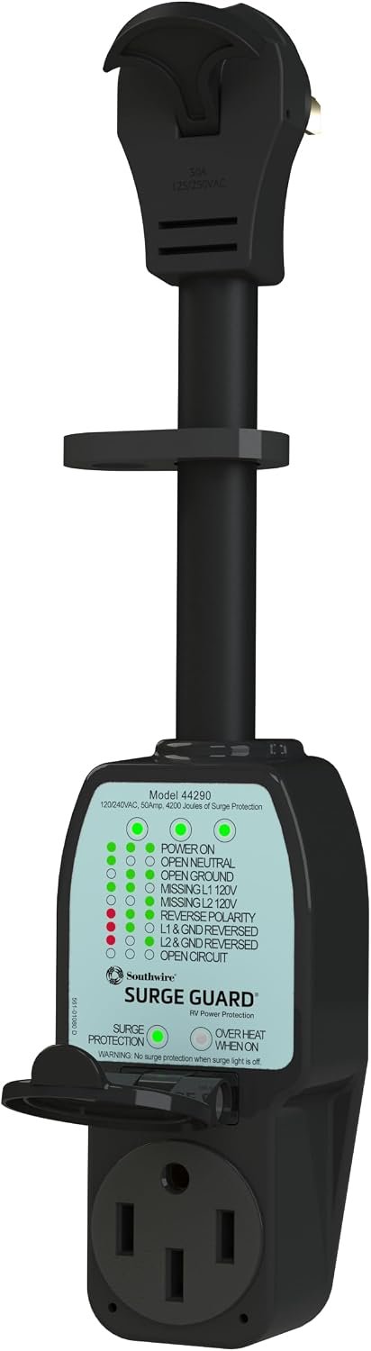 Surge Guard 44290 Portable Surge Protector – 120/240V, 50A