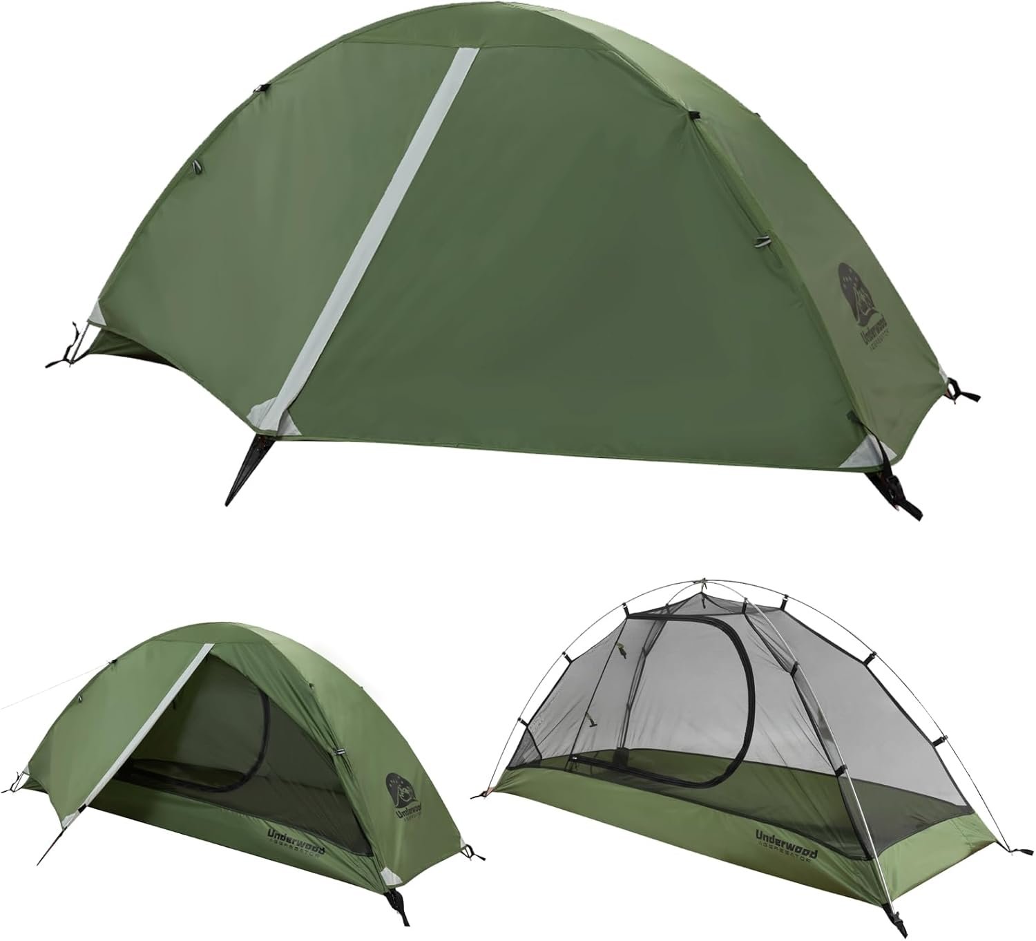 1/2 Person Backpacking Tent for Camping – Ultralight & Waterproof Outdoor Camping Tent, Easy Set Up Compact Tent for 3 Season, Lightweight Tents for Hiking by Underwood Aggregator
