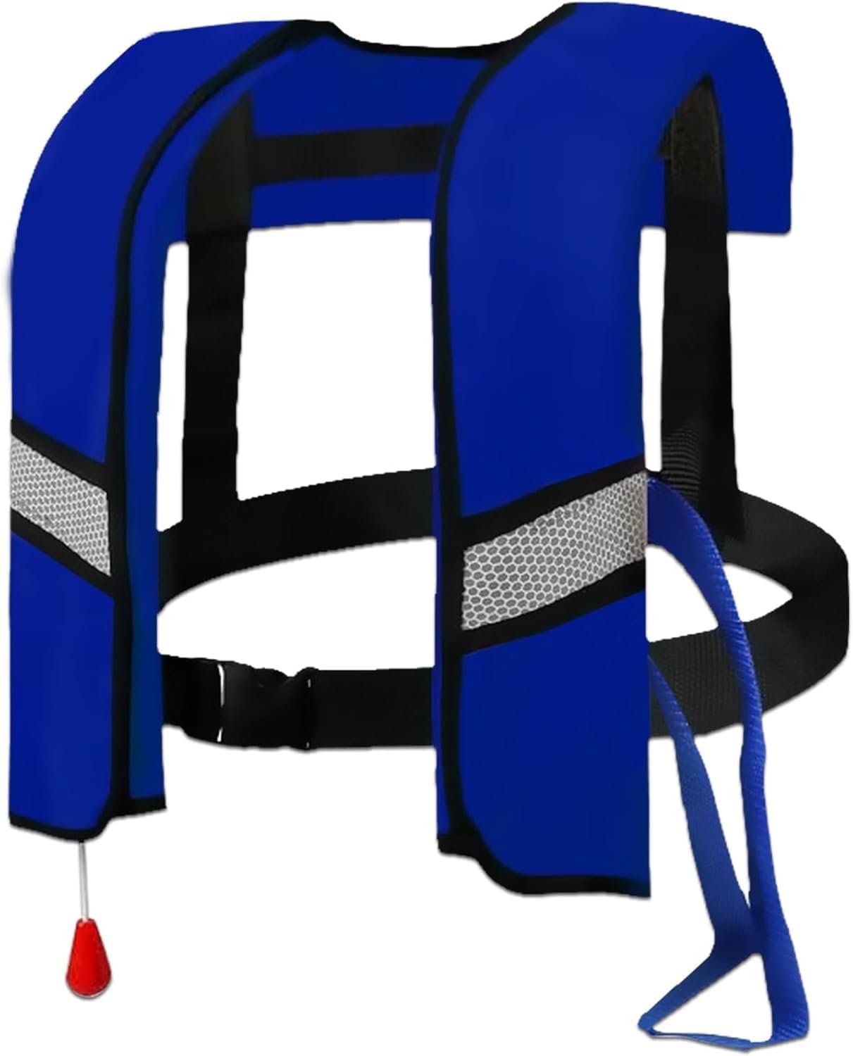 Automatic Inflatable Life Jacket for Adults – Adjustable Buoyancy Vest with Manual Override,Reflective Strips & Safety Whistle for Boating, Kayaking, Surfing & Swimming.