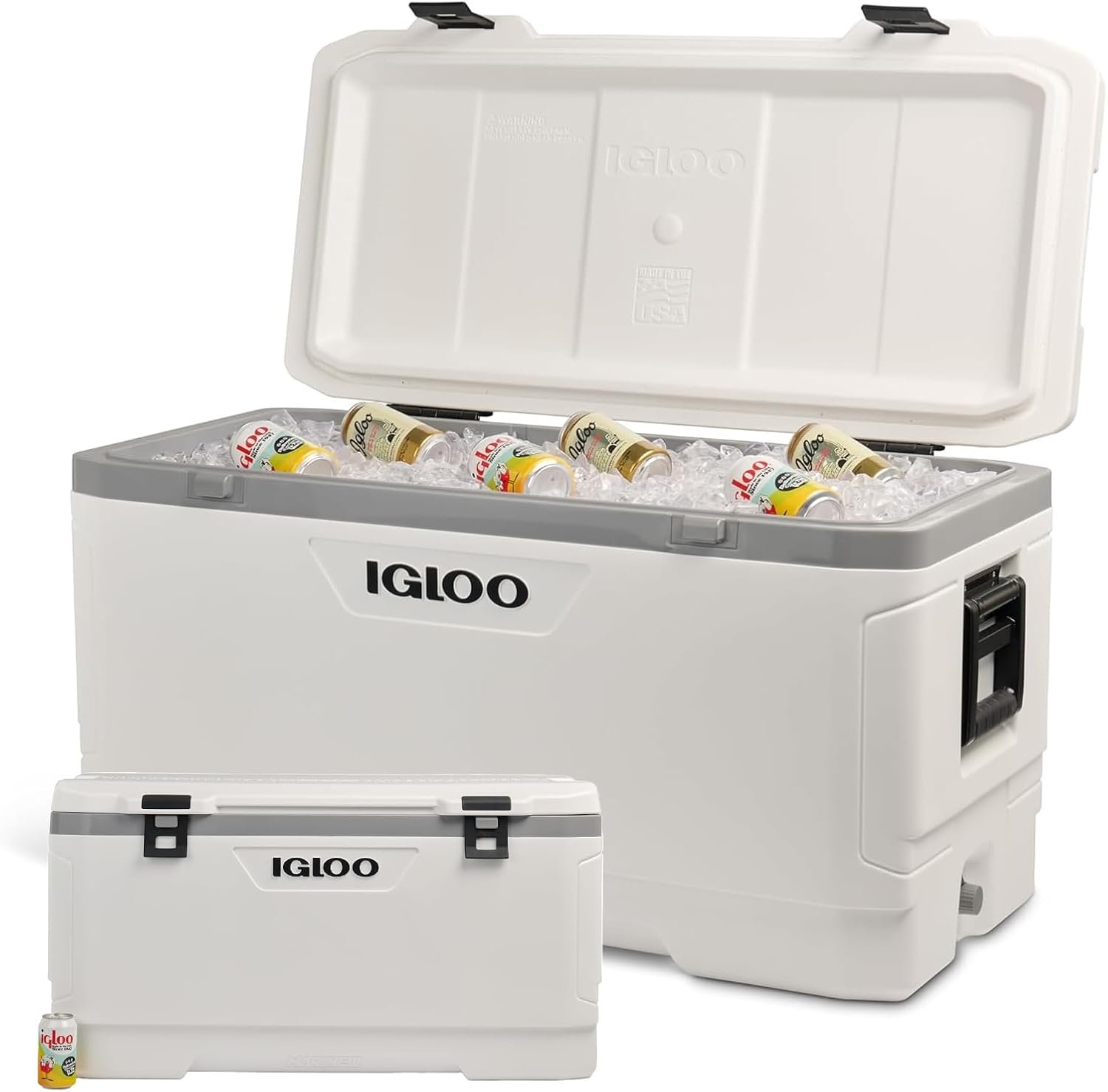Igloo Marine Cooler | Insulated Hard Shell Ice Chest |Great for Fishing, Camping, Boating, & More