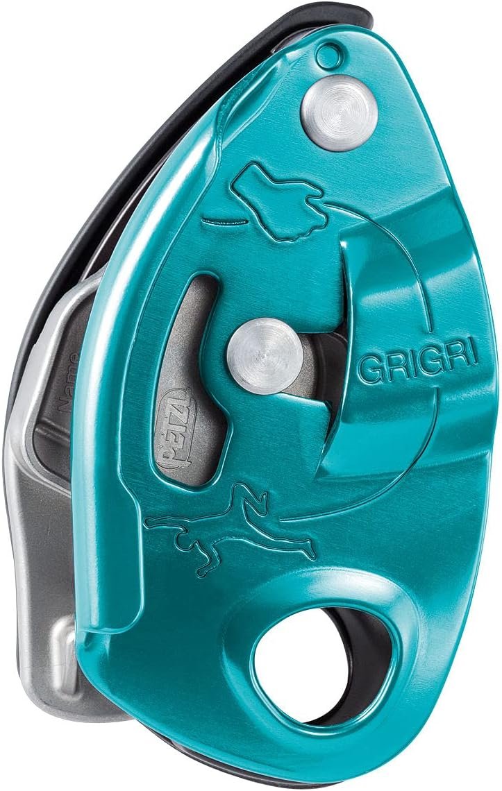 PETZL GRIGRI Belay Device – Belay Device with Cam-Assisted Blocking for Sport, Trad, and Top-Rope Climbing