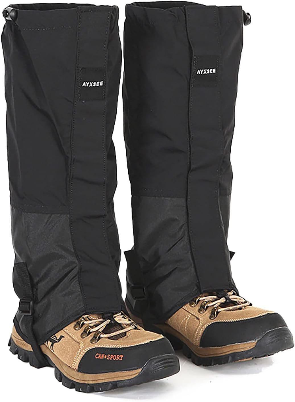 Winter Snow Gaiters for Hiking – Waterproof Ankle Covers for Snow Trekking, Skiing – Universal Fit Men Women