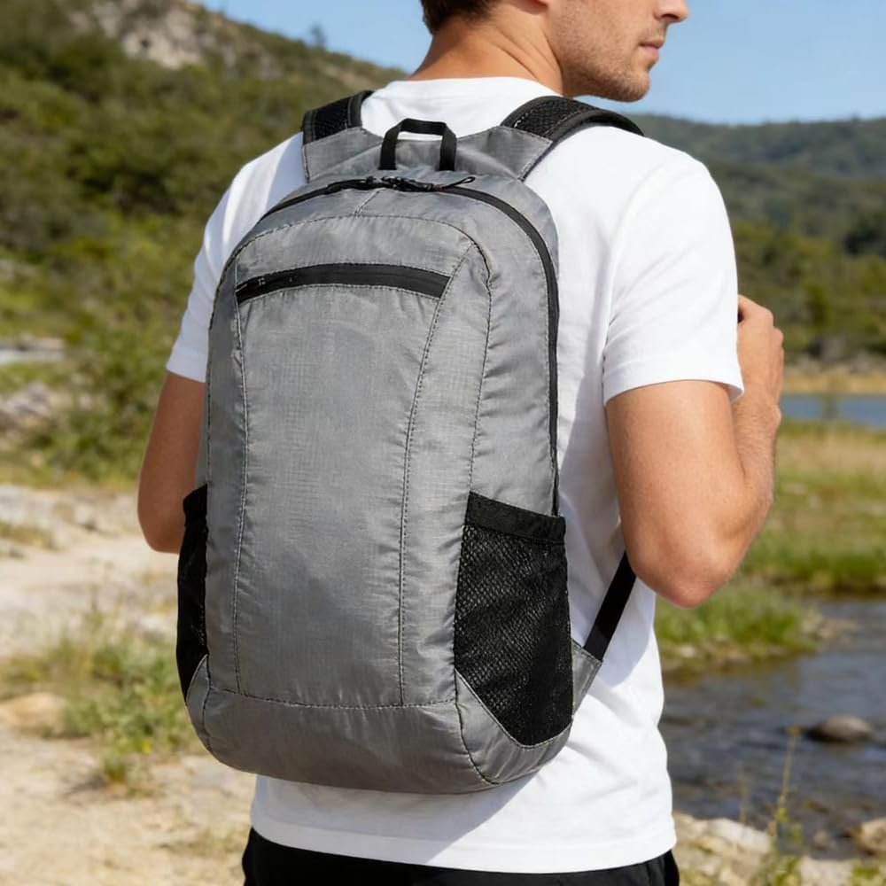 Foldable Daypack, Small Backpack, Hiking Backpack Daypack, Lightweight Waterproof Travel Packable Rucksack for Men and Women