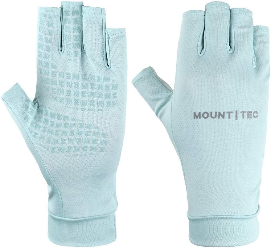 Unisex UV Protective Fingerless Gloves UPF 50+ Summer Sun Glove for Outdoor Fishing Cycling Hiking Driving Kayaking