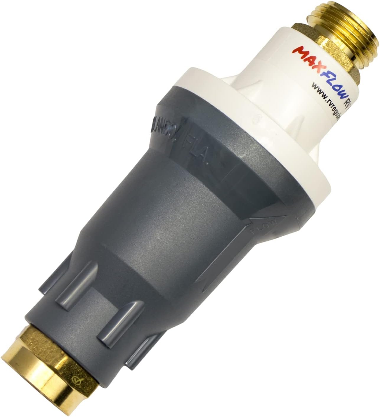 MAX FLOW RV WATER PRESSURE REGULATOR – Safe Pressure Without Restricting Flow! (Made in USA)