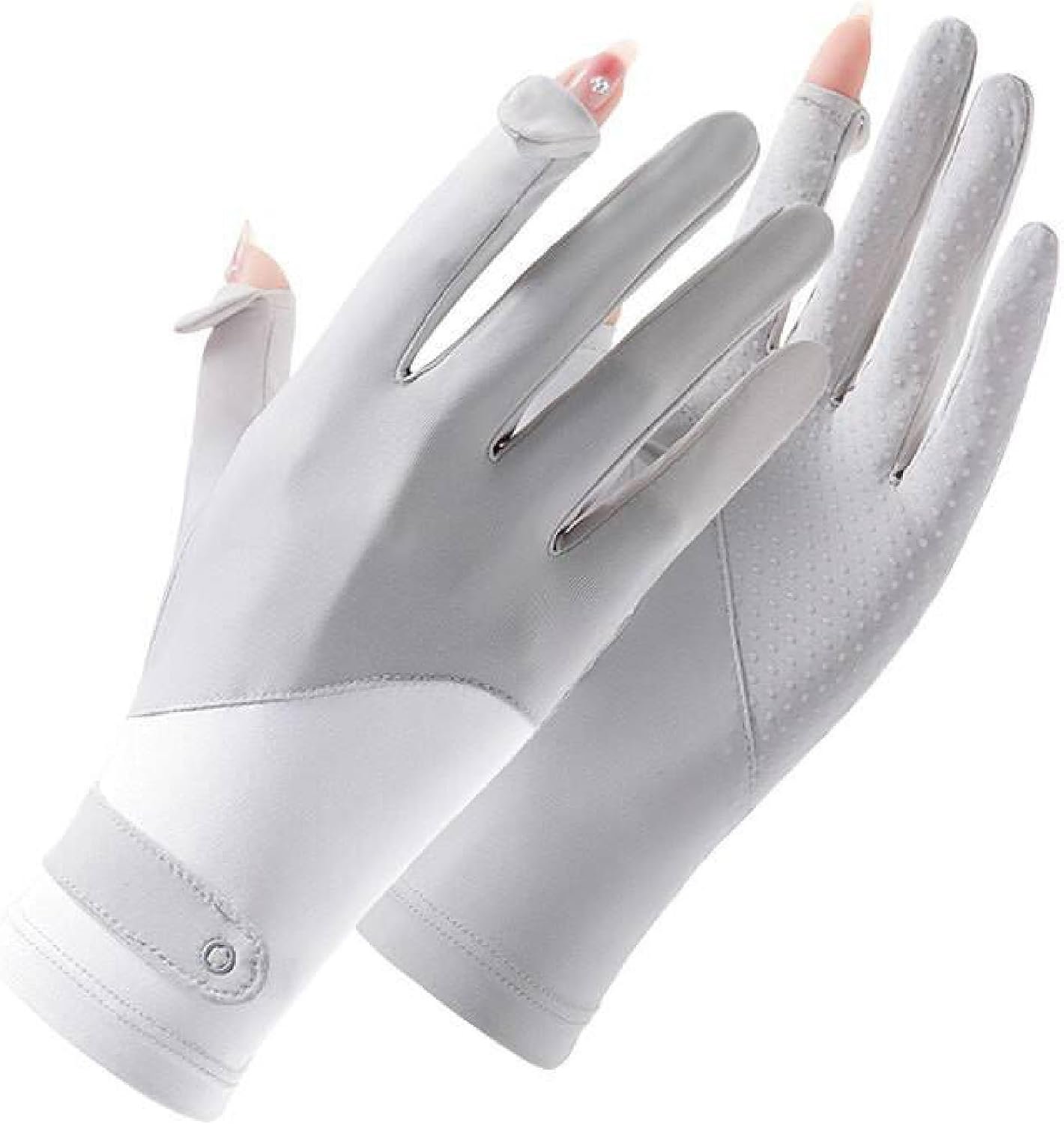 Utaly Full Finger Summer Bike Cycling Gloves for Men Women – Touchscreen Gel Pads Shock-Absorbing Road Bicycle Gloves for Outdoor Sports Biking Running Hiking