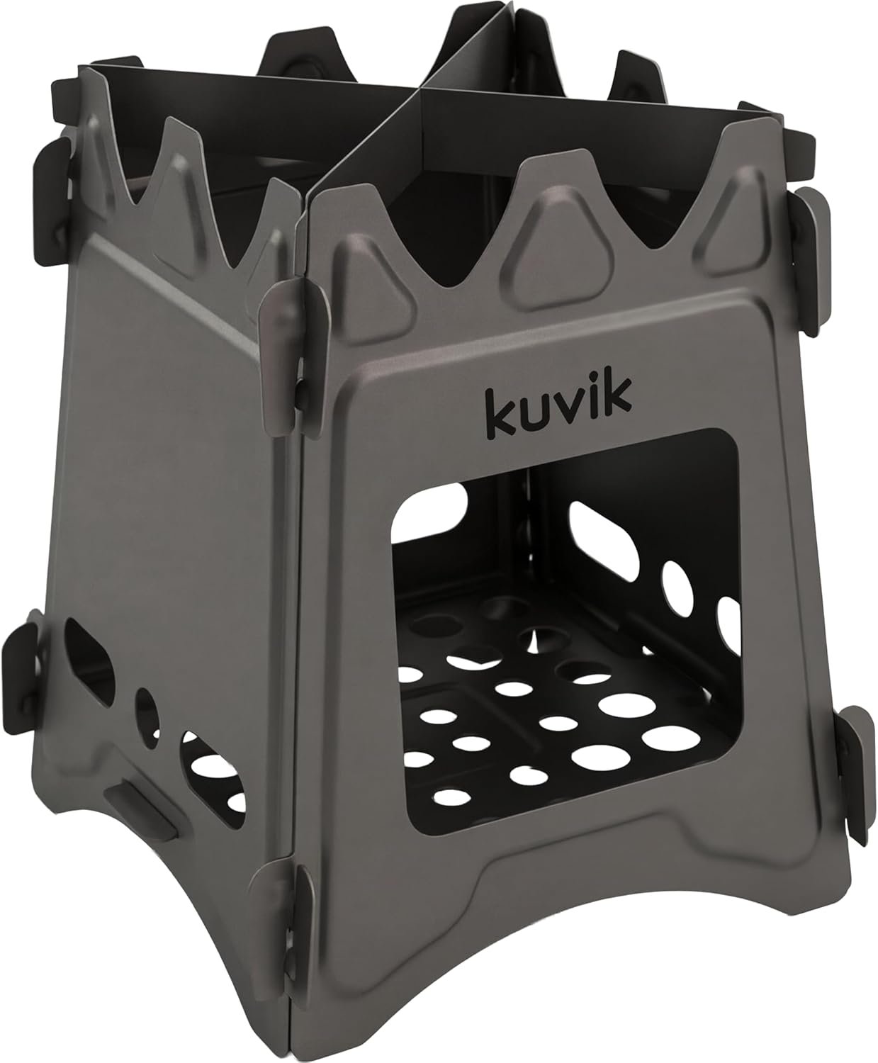 Kuvik Titanium Wood Stove – Ultralight and Compact Stove for Backpacking