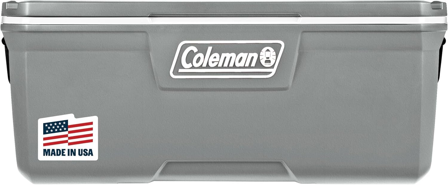 Coleman Classic Series Insulated Portable Cooler, Leak-Resistant Outdoor Hard Cooler Keeps Ice up to 5 Days, 52/70/120/150 Quart