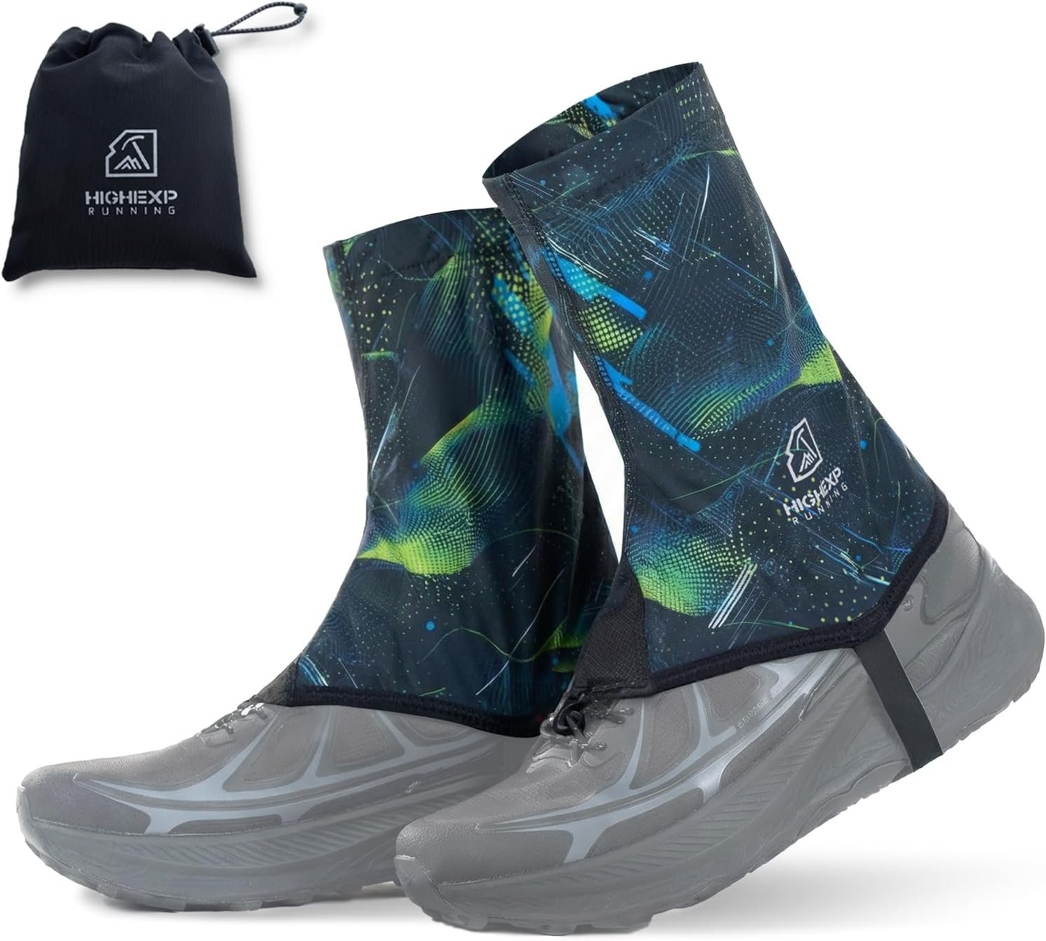 Trail Gaiters Running Low Shoes Ankle Boots Gators Breathable Sandproof Lightweight Adjustable Hiking for Women Men