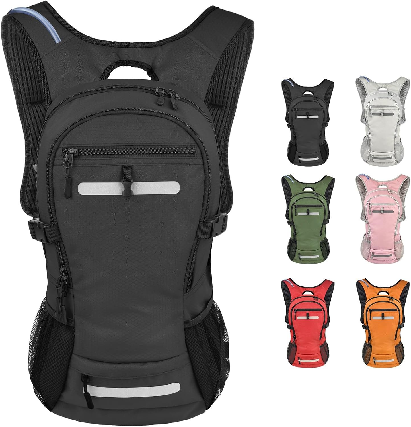 Zavothy 20L Multipurpose Hiking Backpack with 3L Water Bladder – Durable Hydration Backpack with Insulated Bladder Compartment, Hidden Helmet Holder & Rain Cover – for Hiking, Commuting, and Camping