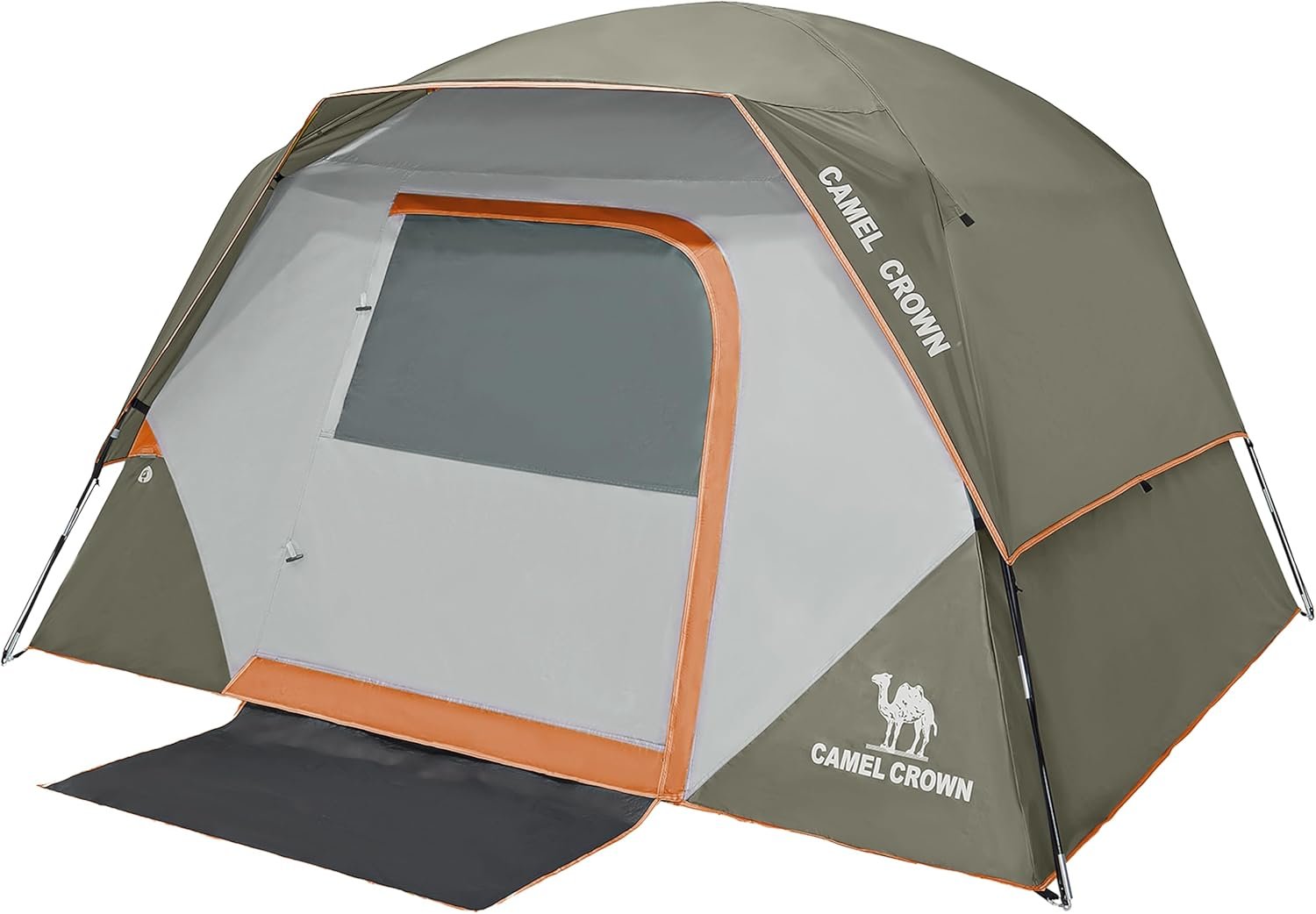 CAMEL CROWN Tents for Camping 4/8 Person Waterproof Tent Quick Setup Folding Outdoor Backpacking Tents Family Hiking