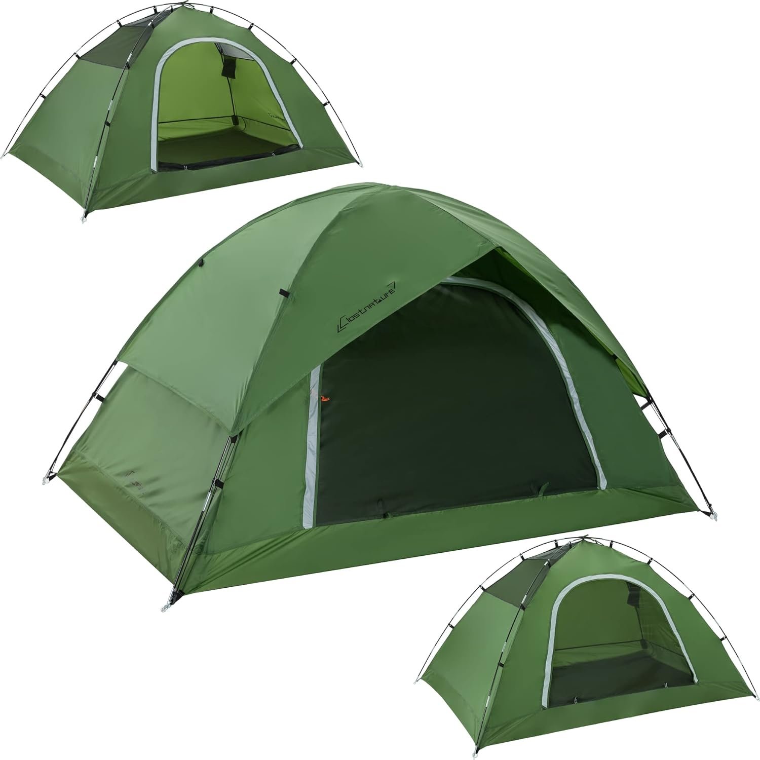Camping Tent for 2 Person, 4 Person, 6 Person – Waterproof Two Person Tents for Camping, Small Easy Up Tent for Family, Outdoor, Kids, Scouts in All Weather and All Season by Clostnature